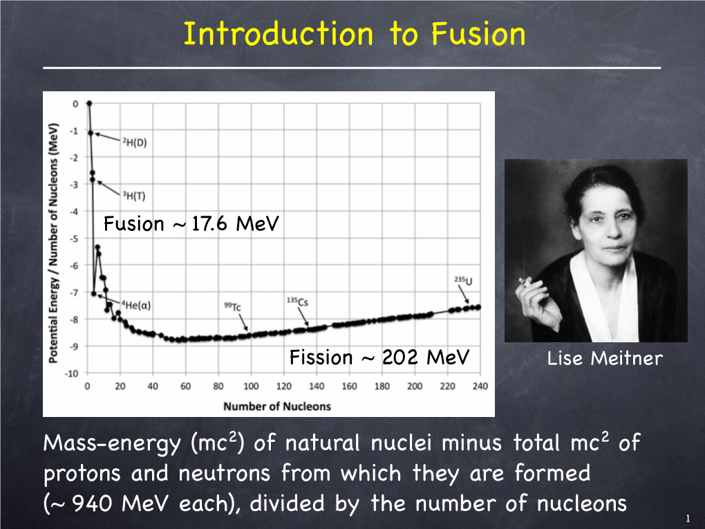 Introduction to Magnetic Confinement