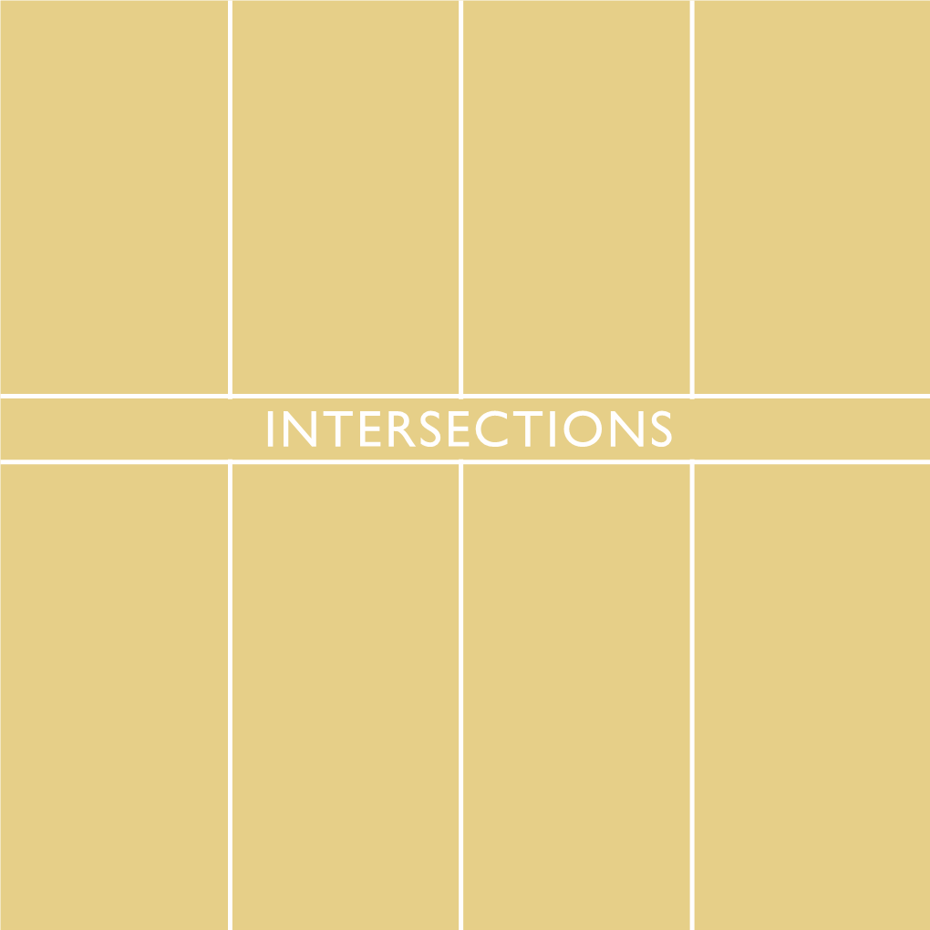 View Catalogue: Intersections.Pdf