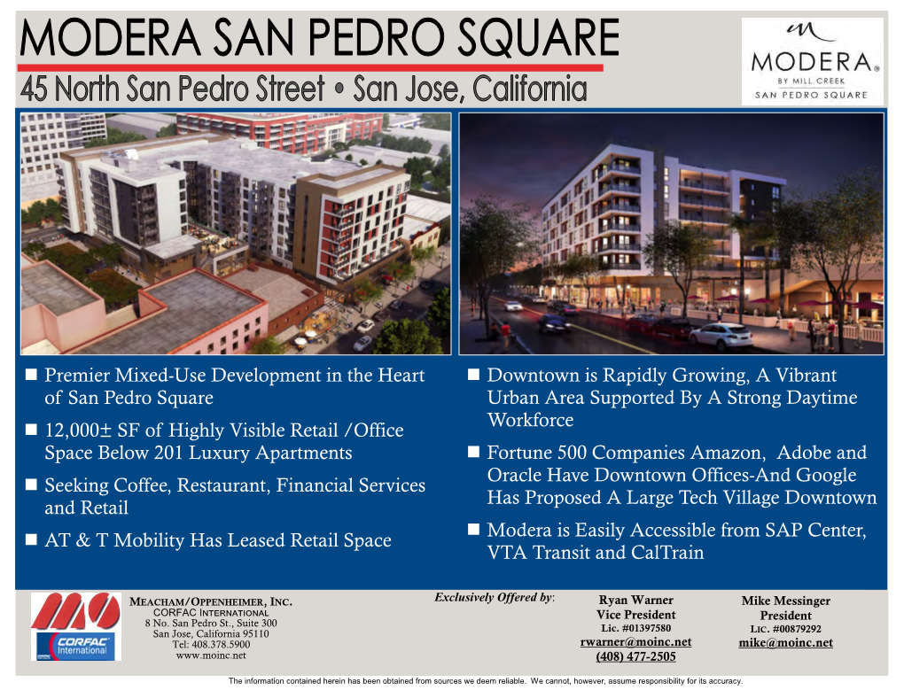 Premier Mixed-Use Development in the Heart of San Pedro Square