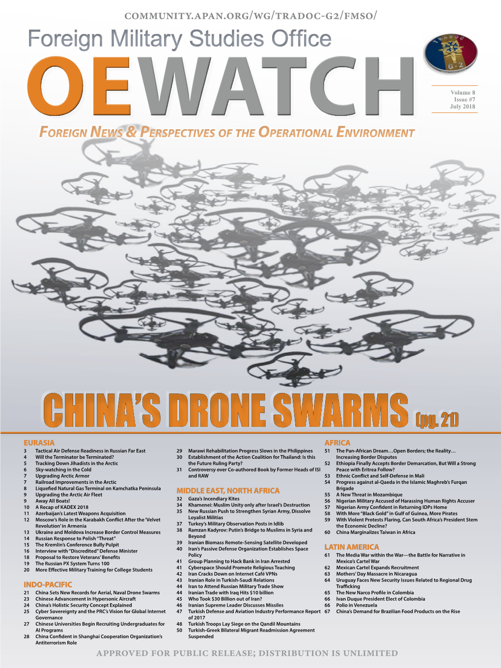 China's Drone Swarms