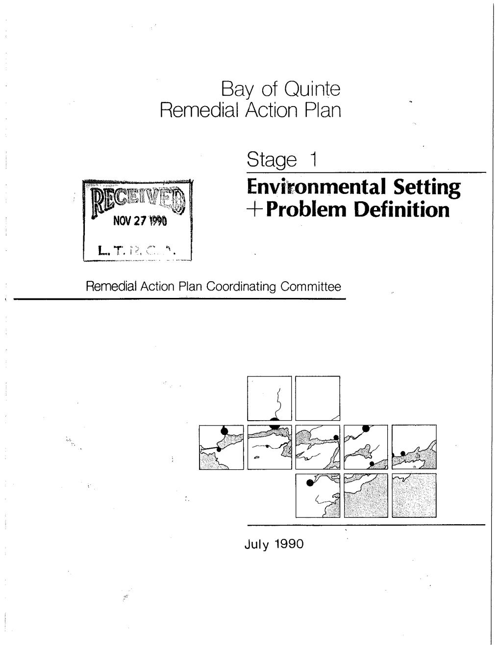 Envh:Onmental Setting + Problem Definition