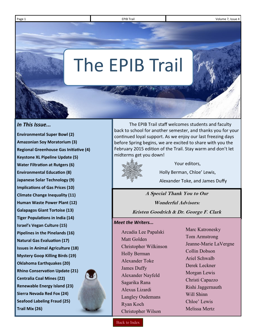 The EPIB Trail