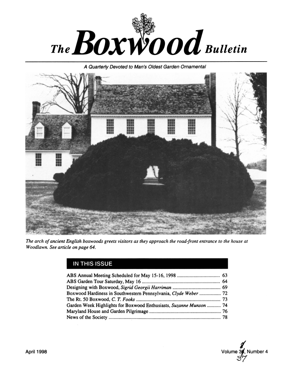 The Boxwo Od Bulletin