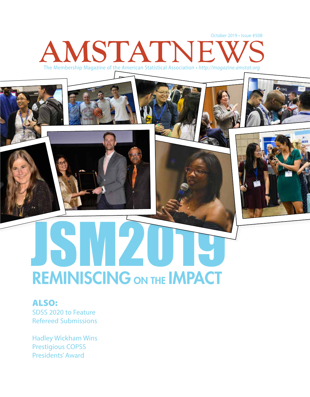 AMSTATNEWS the Membership Magazine of the American Statistical Association •