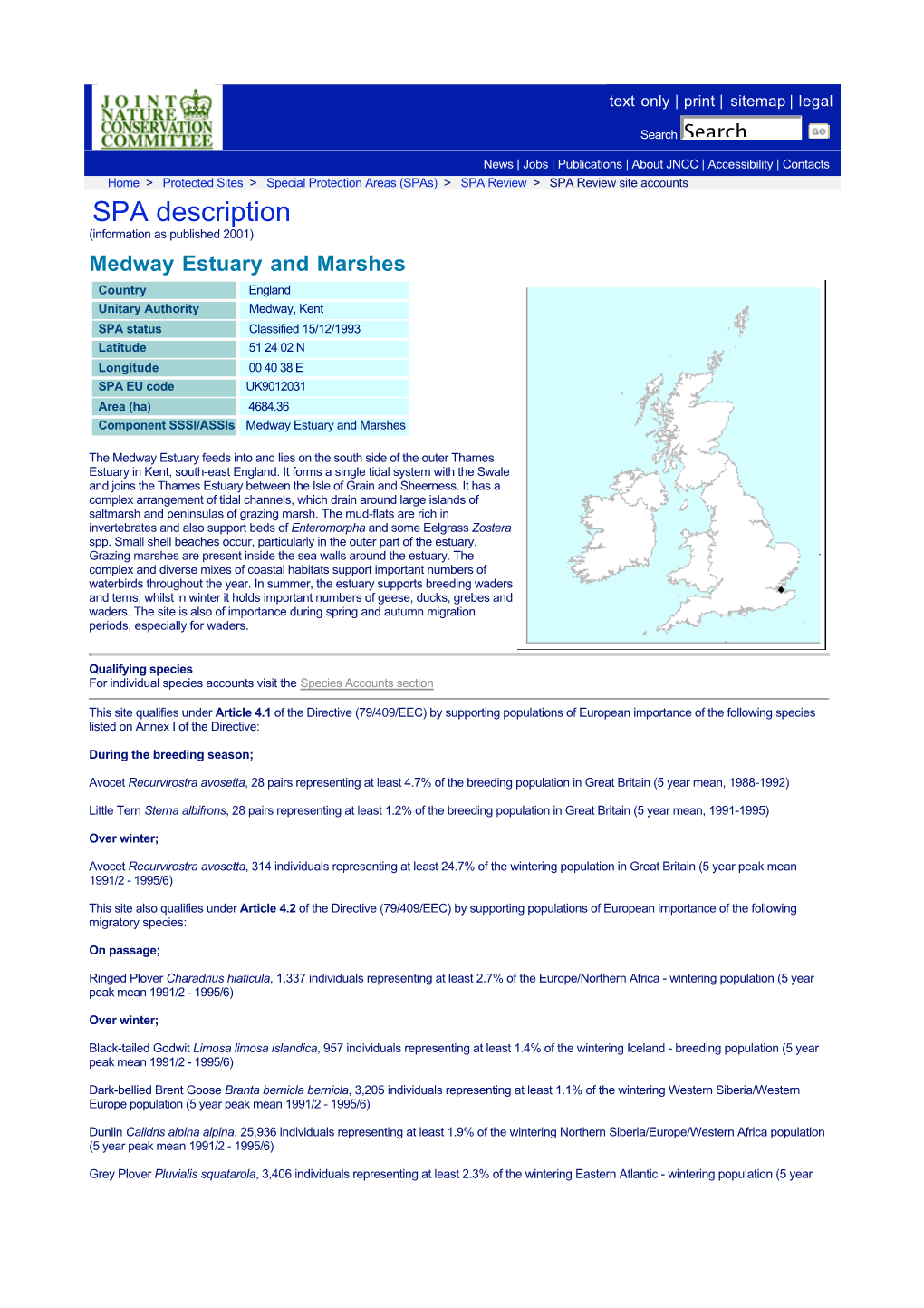 Medway Estuary and Marshes