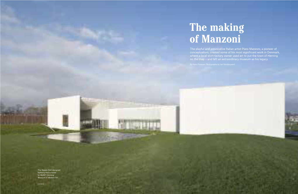 The Making of Manzoni