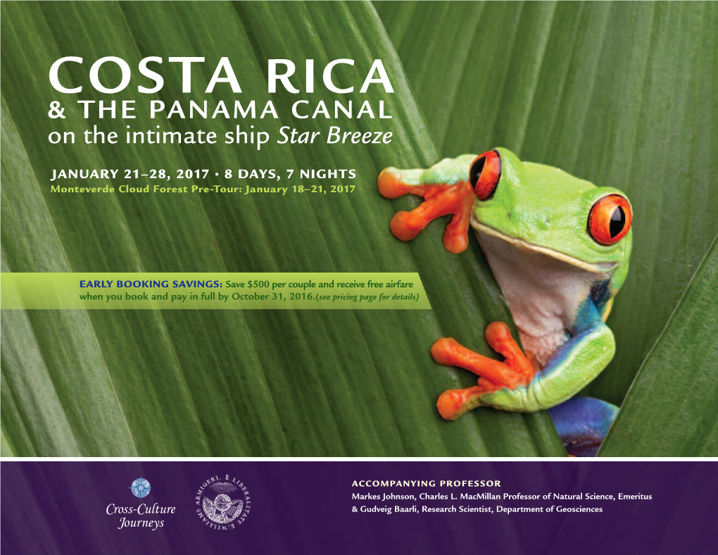 Costa Rica & the Panama Canal