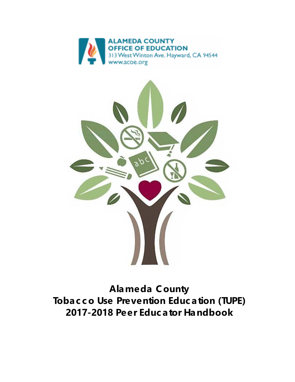 (TUPE) 2017-2018 Peer Educator Handbook