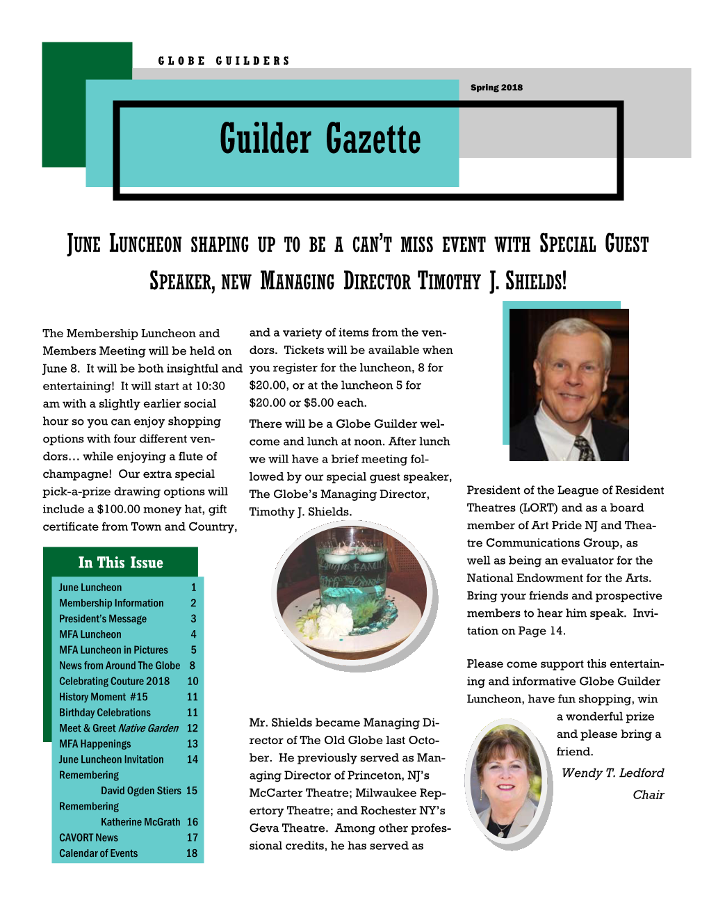 Gazette Spring 2018