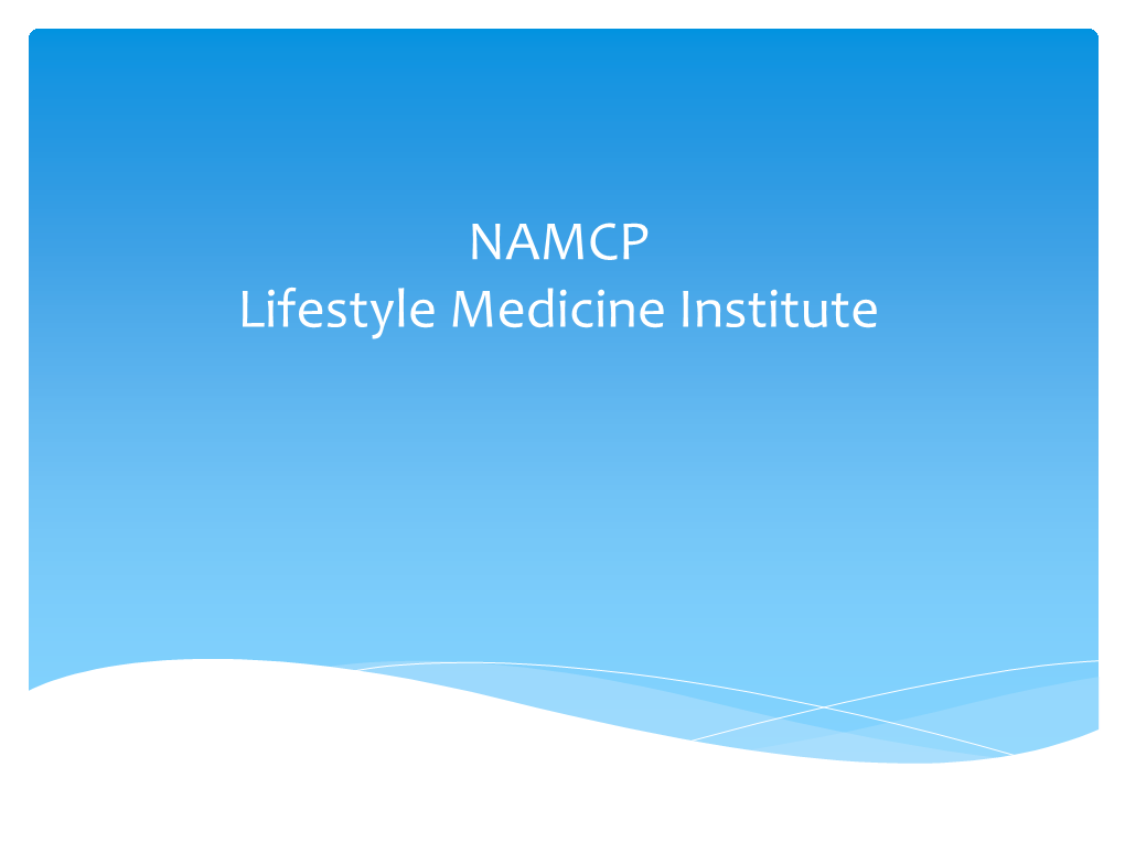 What Is Preventive Health & Lifestyle Medicine?