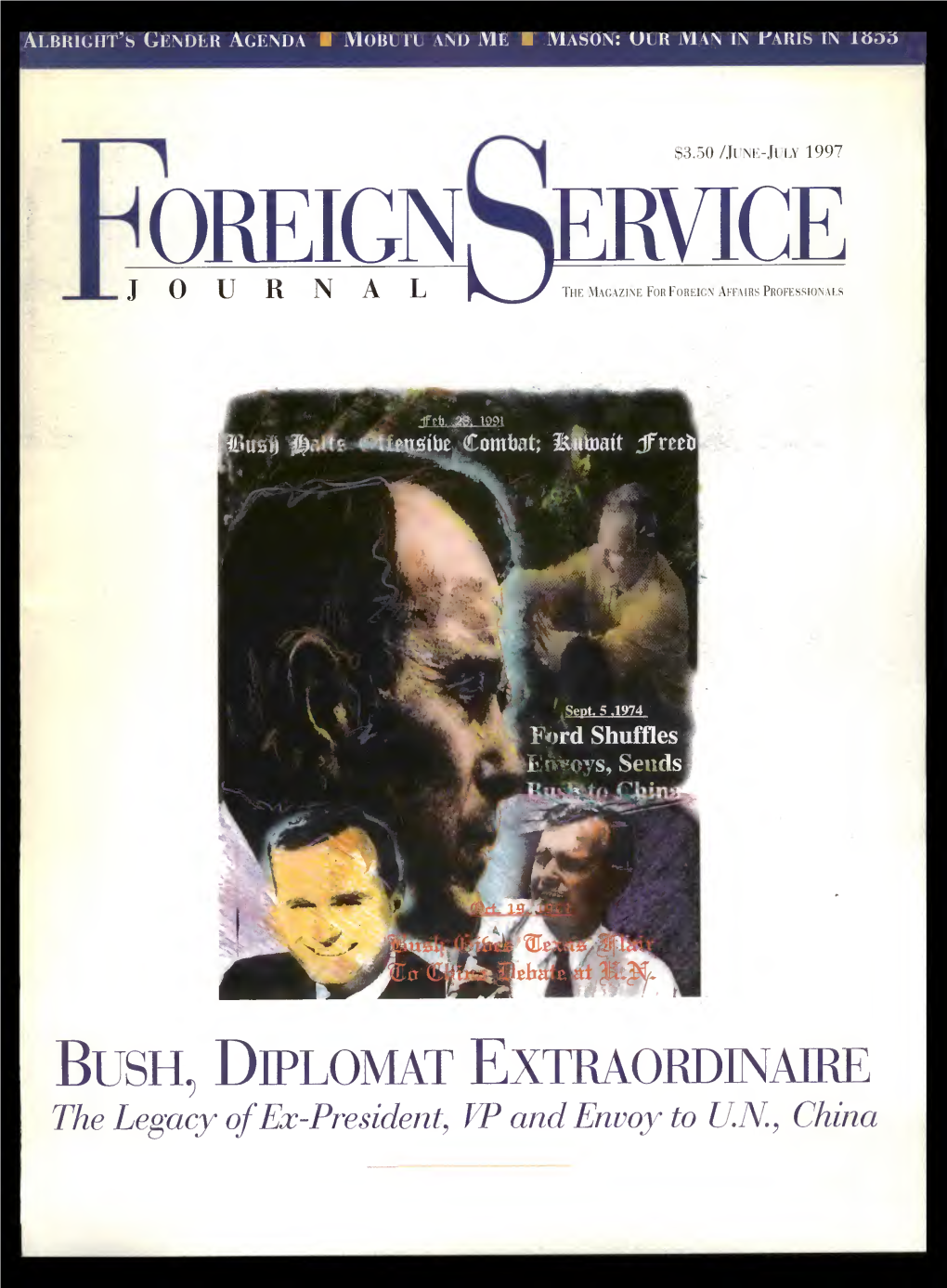 The Foreign Service Journal, June-July 1997