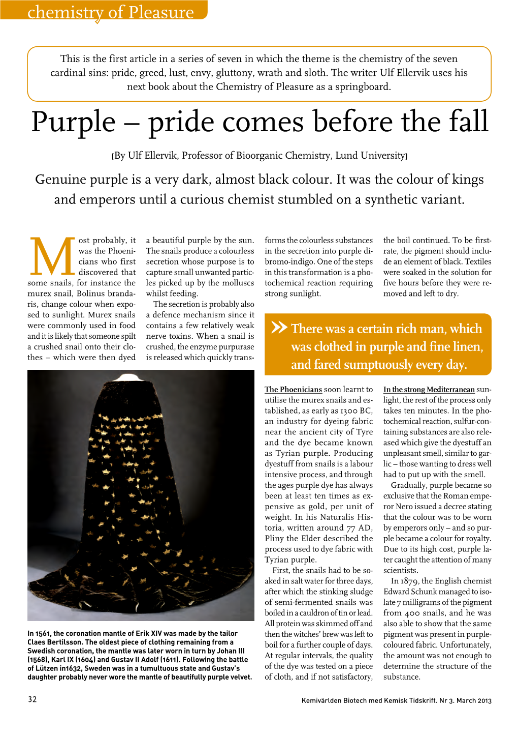 Purple – Pride Comes Before the Fall