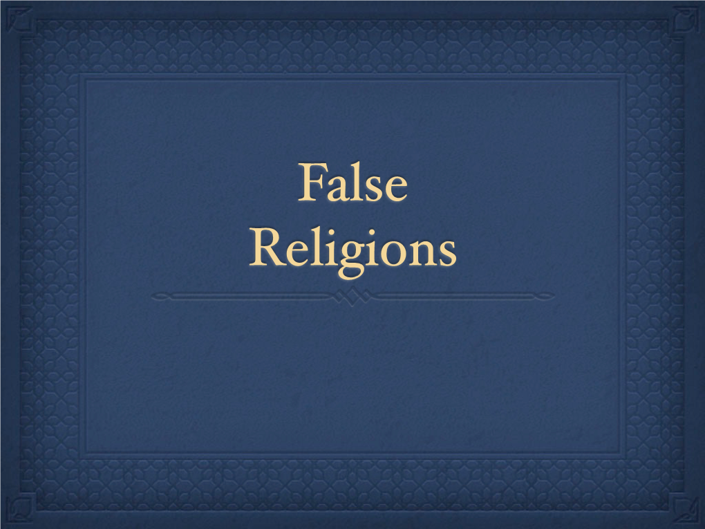 False-Religions.Pdf