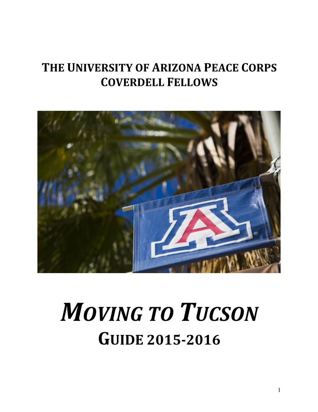 Moving to Tucson Guide 2015-2016