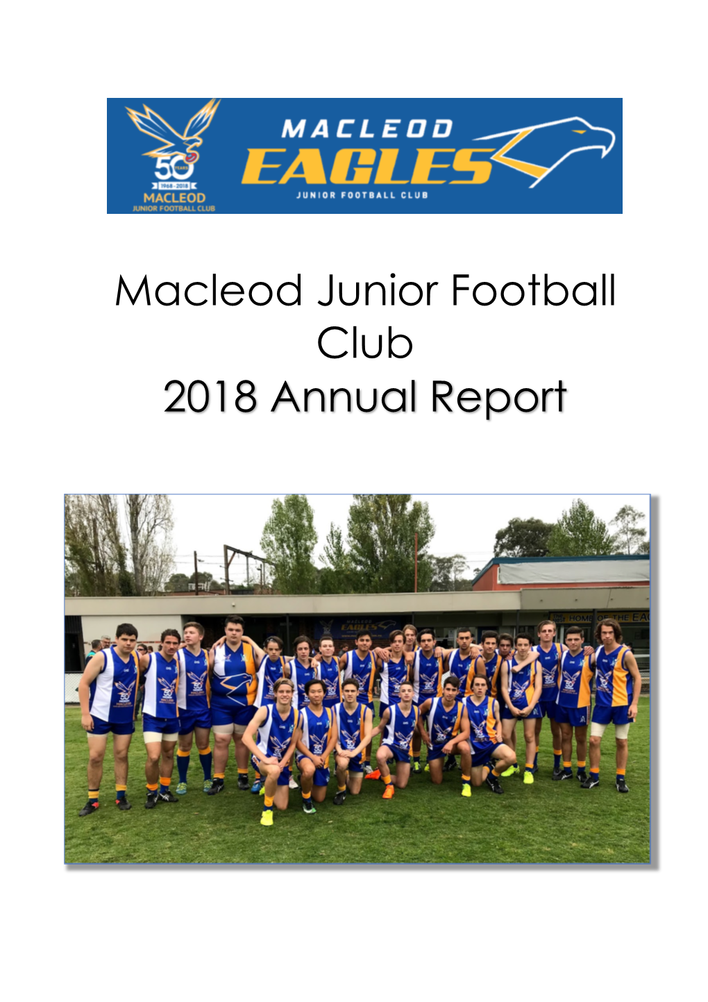2018 MJFC AGM Report Final (No Financials)