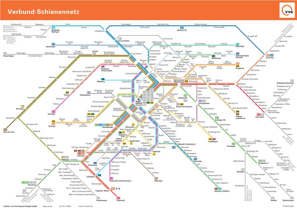 Verbund-Schienennetz 2021 (Vi