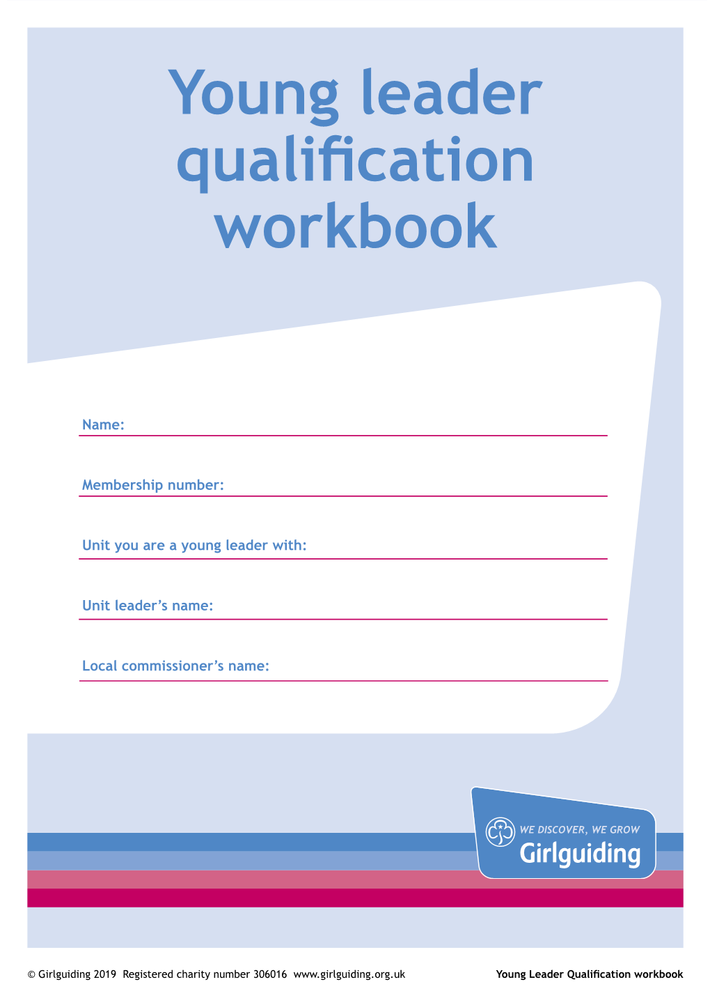 Young Leader Qualification Workbook