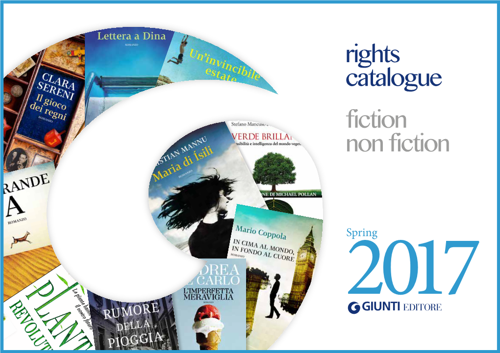 Fiction Non Fiction Rights Catalogue