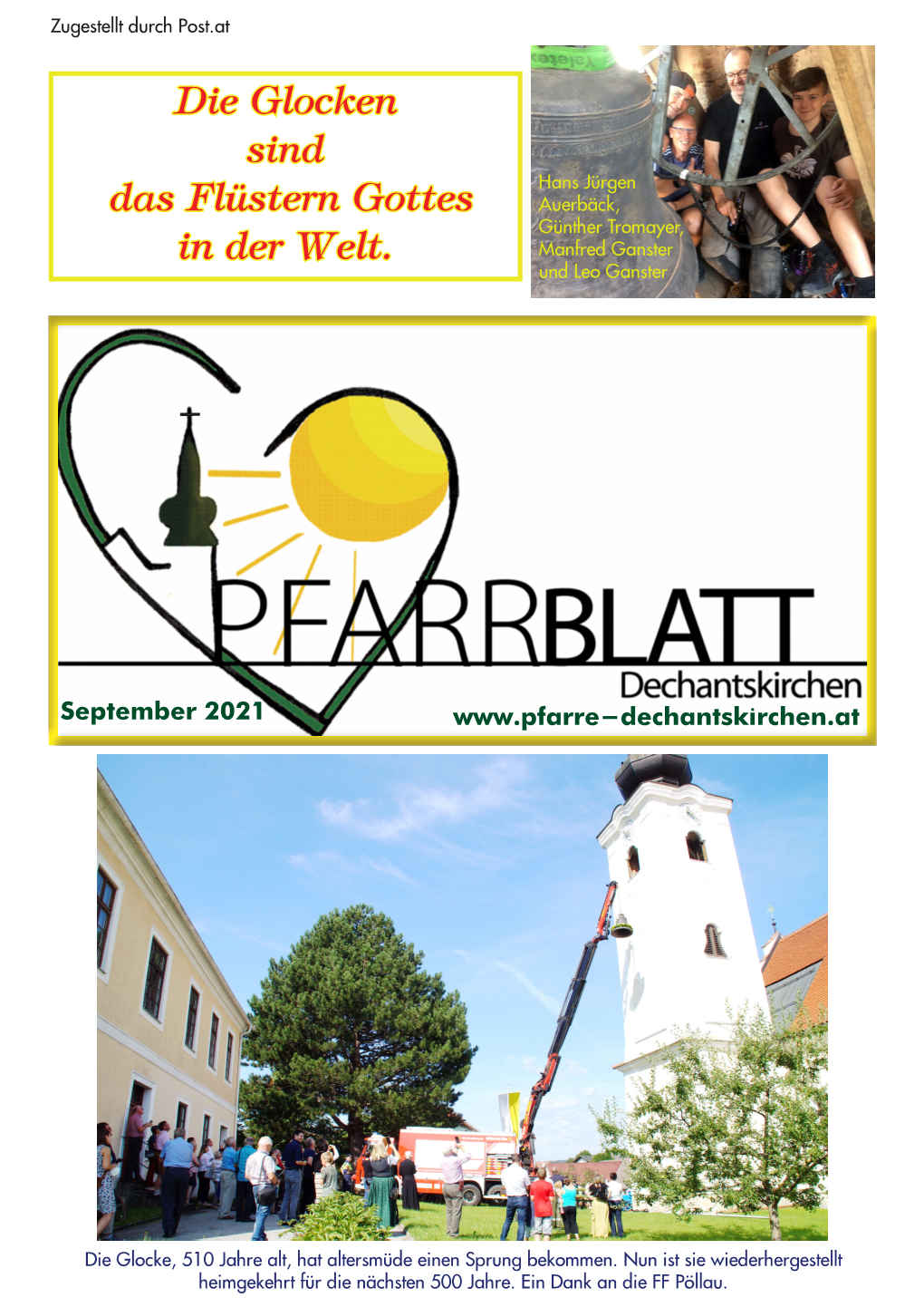 Pfarrblatt September 2021