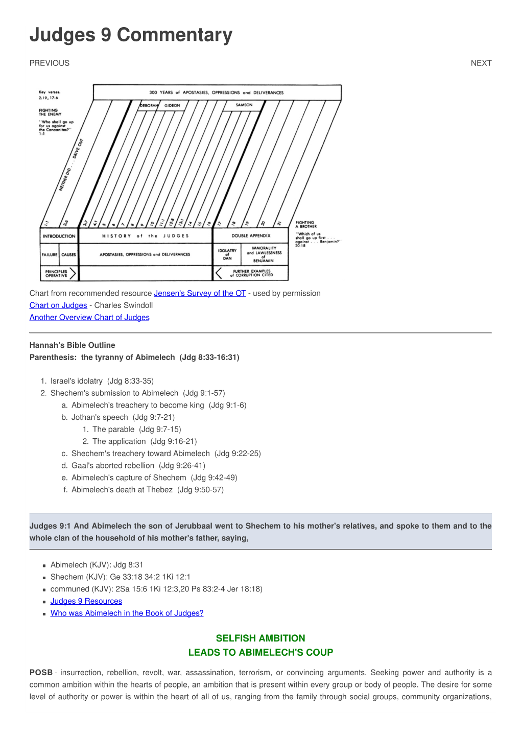 Judges 9 Commentary