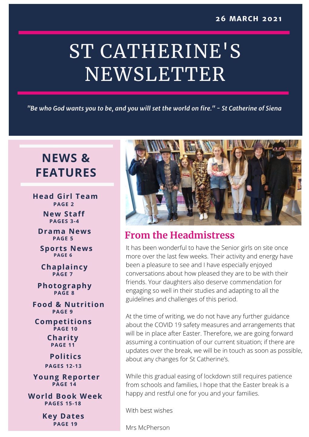 Senior Newsletter