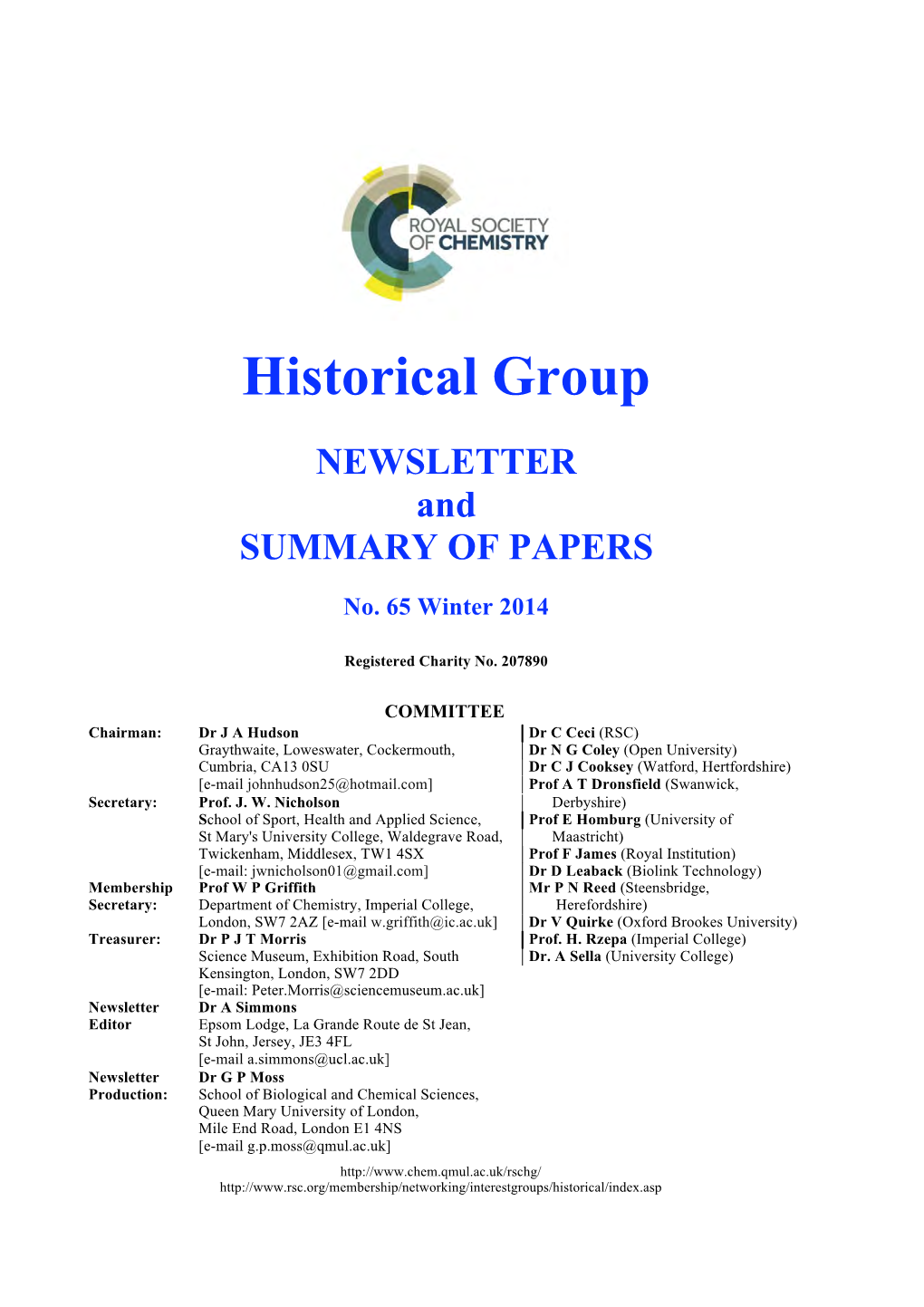 Historical Group