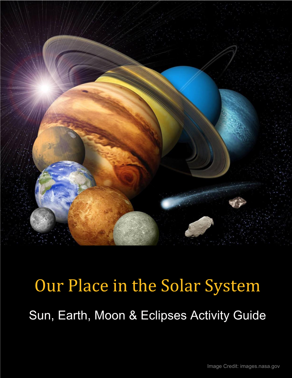 Our Place in the Solar System