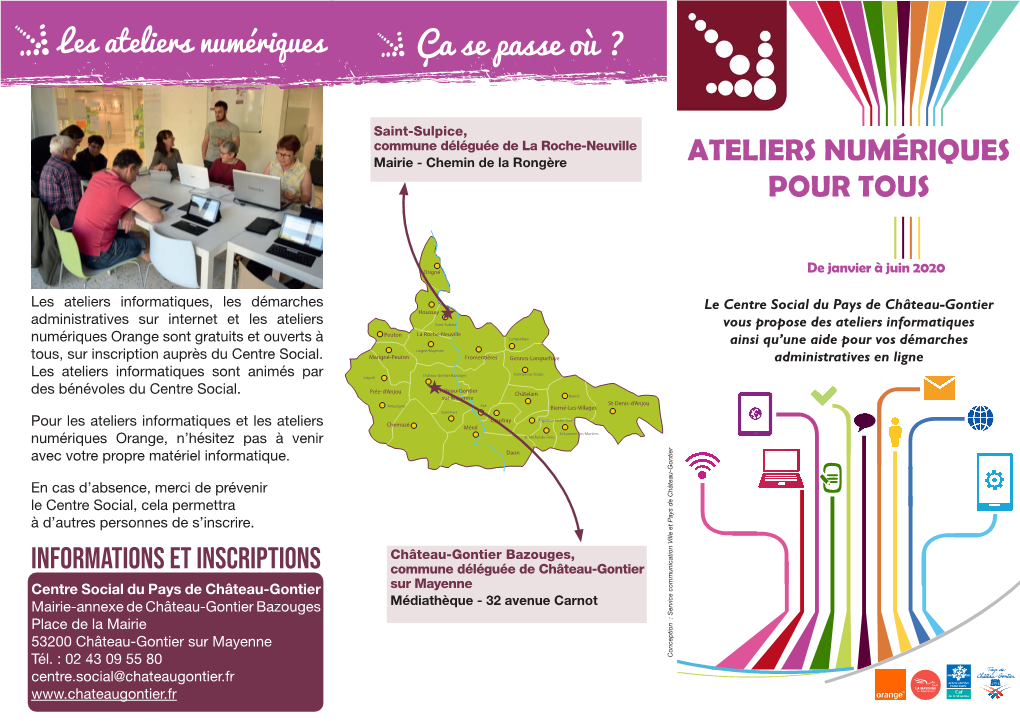 Programme Des Ateliers Numériques