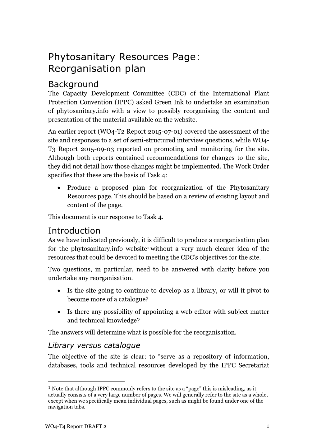 Phytosanitary Resources Page