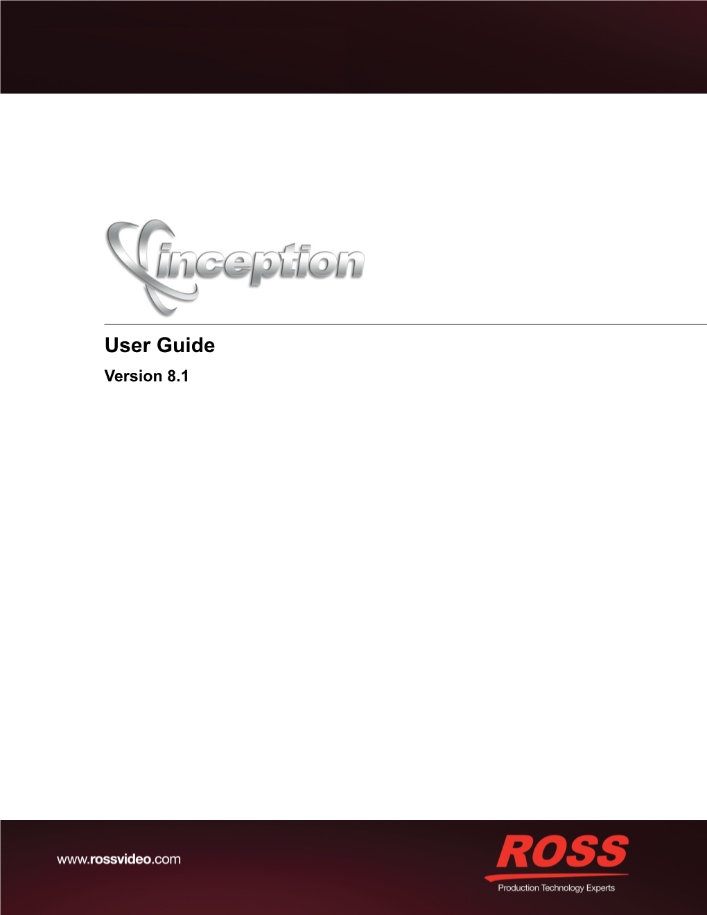 Inception User Guide Version