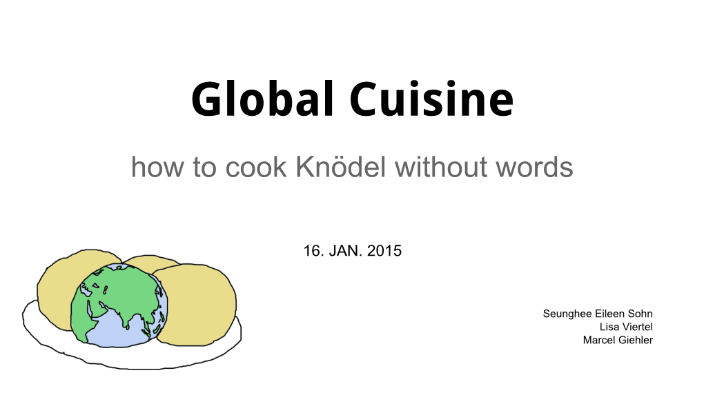 Global Cuisine (Pdf)