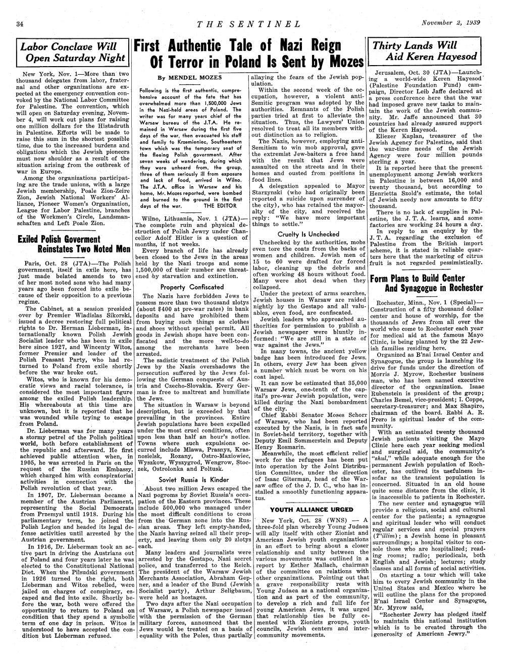 Volume 116, Issue 5 (The Sentinel, 1911