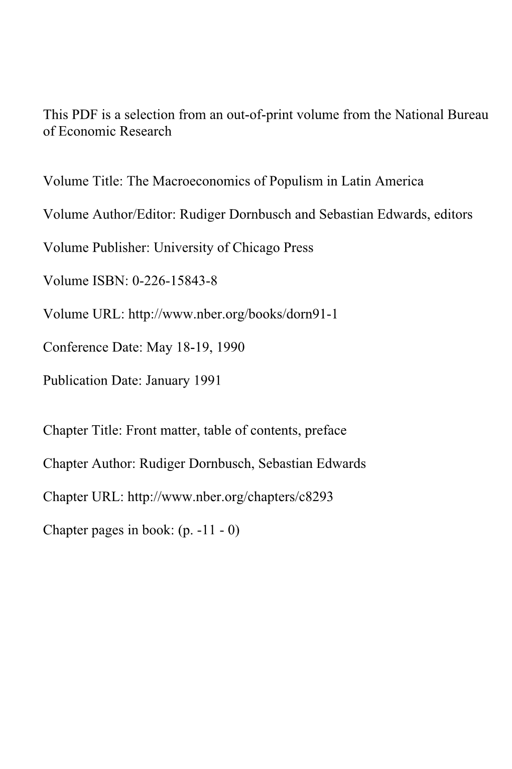 Front Matter, Table of Contents, Preface