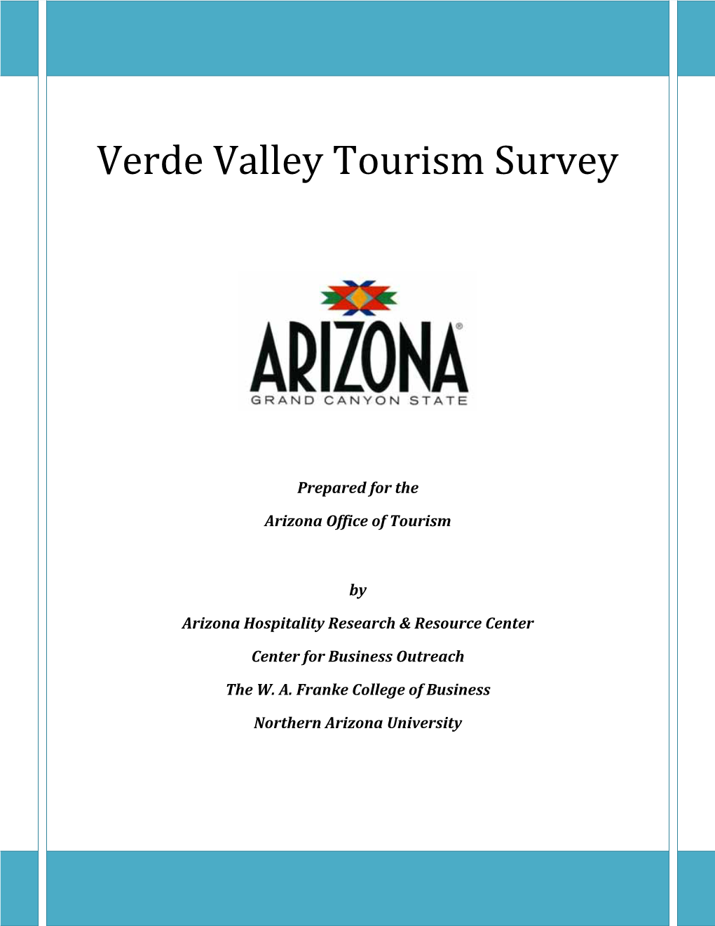 Verde Valley Tourism Survey