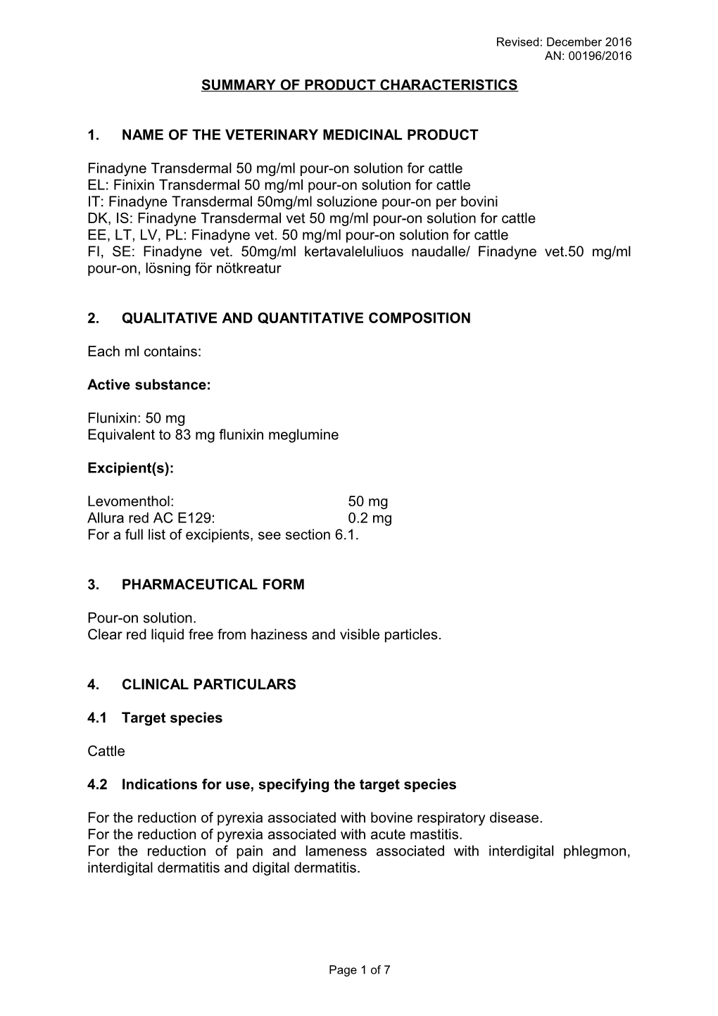 Summary of Product Characteristics s12