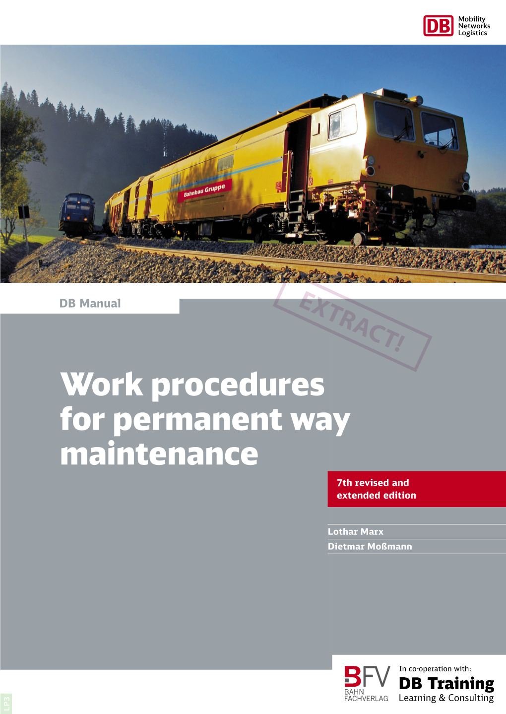 Work Procedures for Permanent Way Maintenance DB Manual