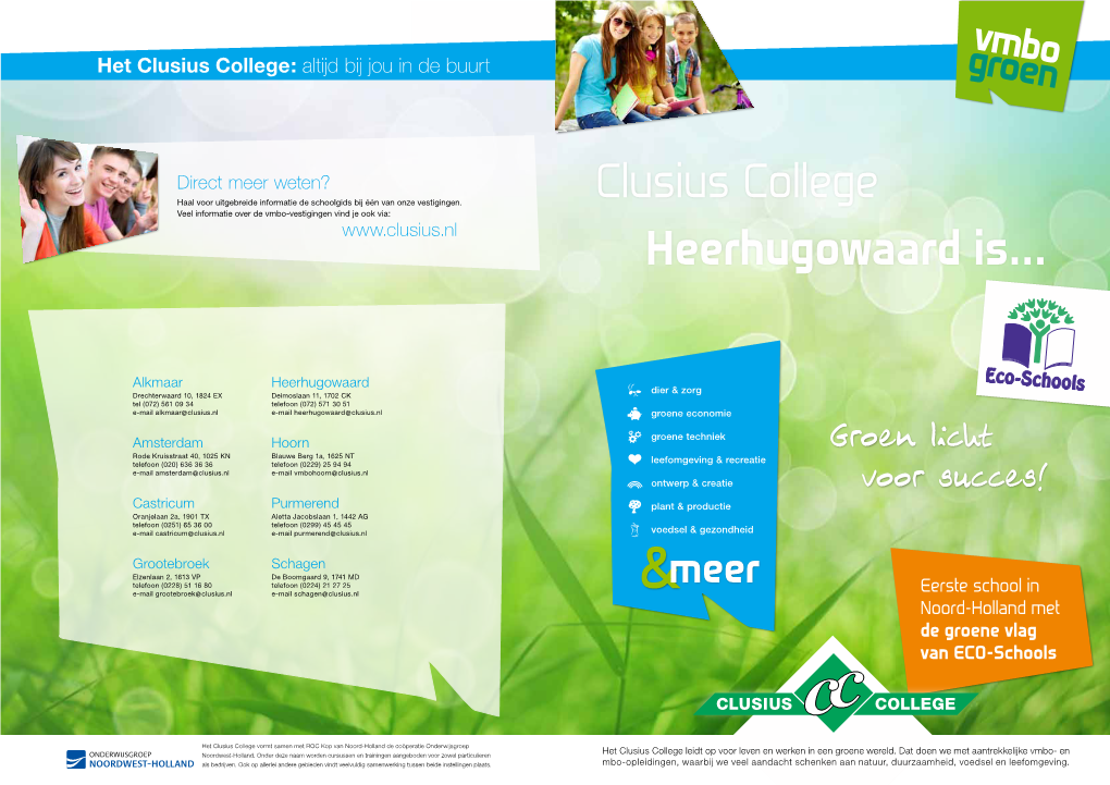 Clusius College Heerhugowaard Is