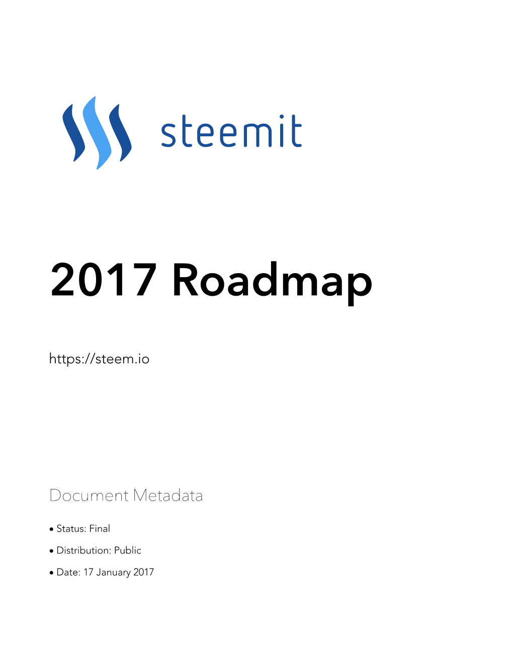 2017 Roadmap