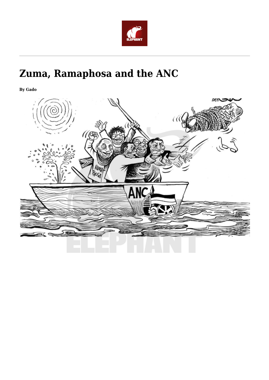 Zuma, Ramaphosa and the ANC