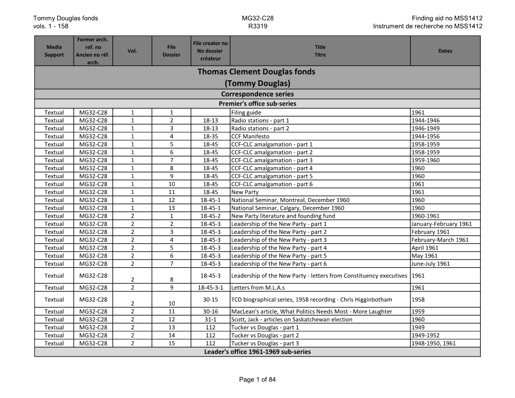 MSS1412 Vols. 1--158.Xlsx