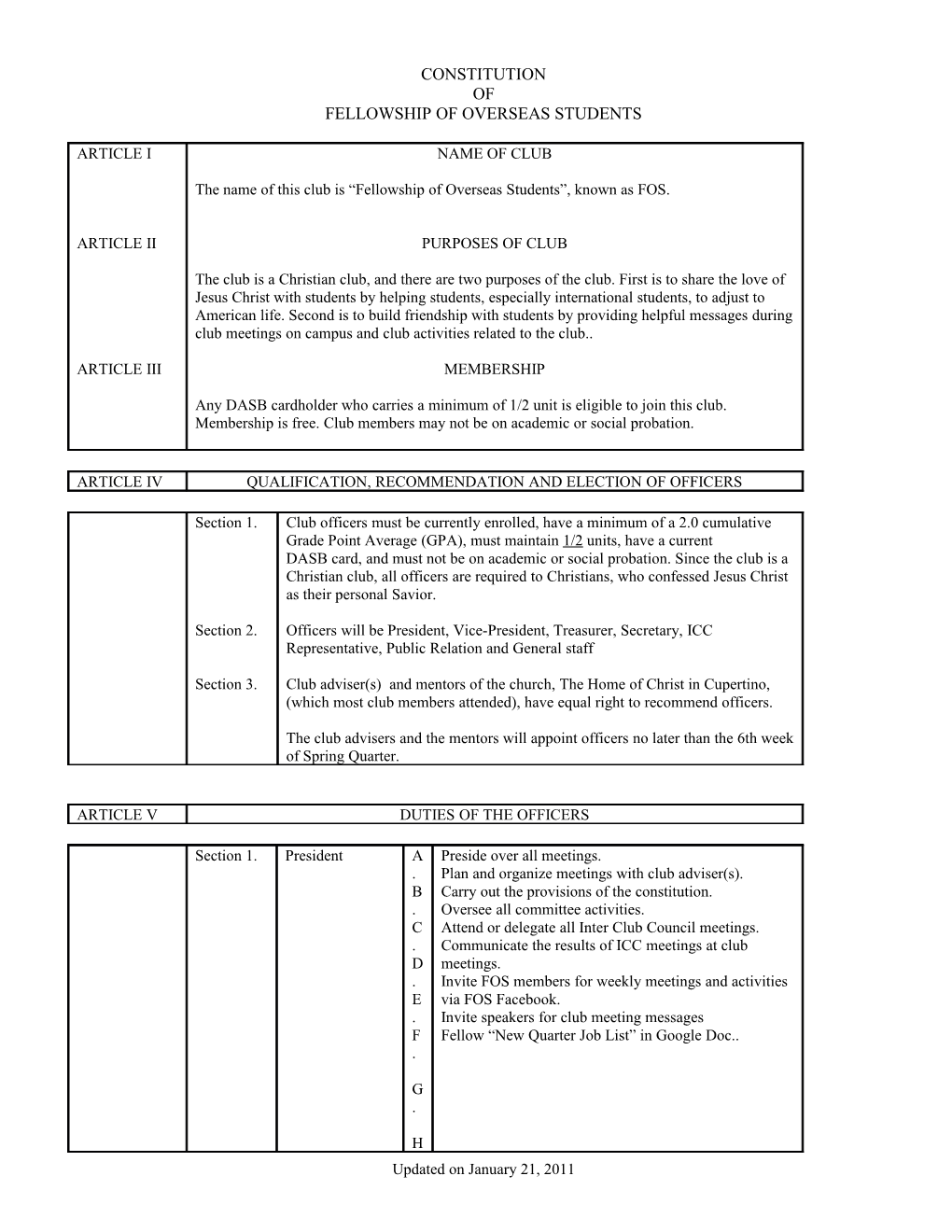 Fellowship of Overseas Students