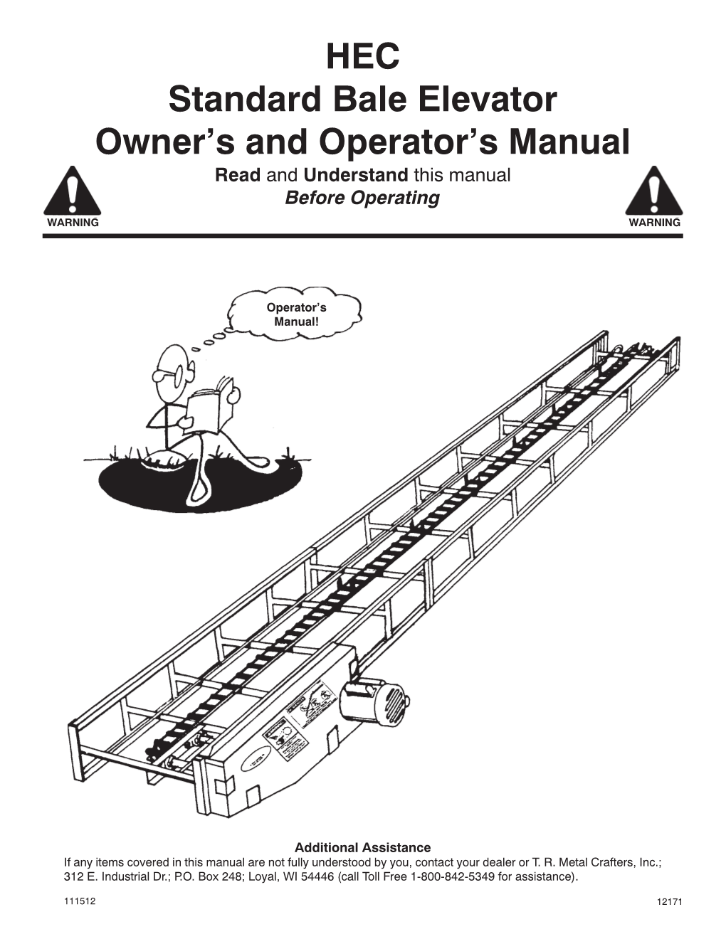 (HEC) Bale Elevator Manual Manual