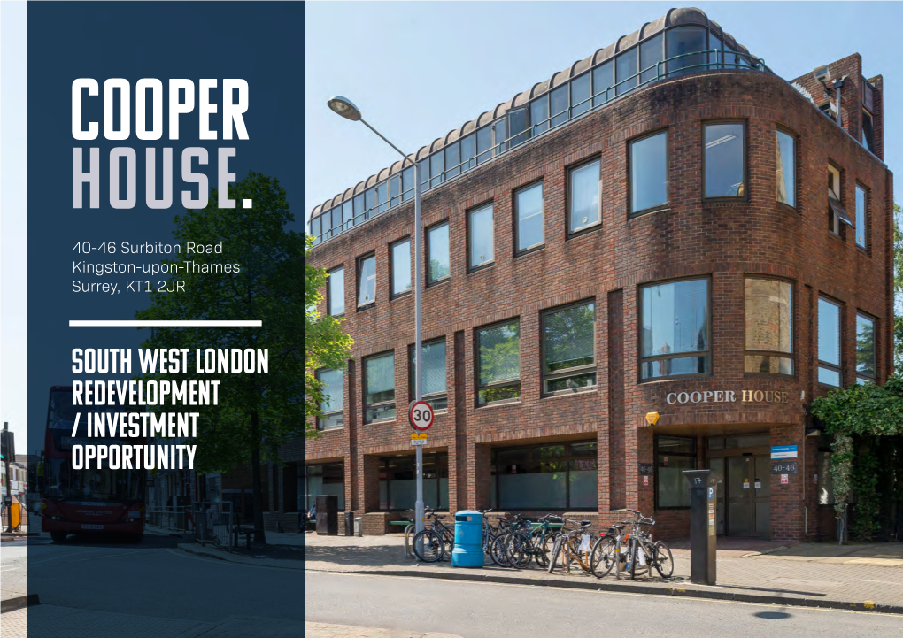 South West London Redevelopment / Investment Opportunity