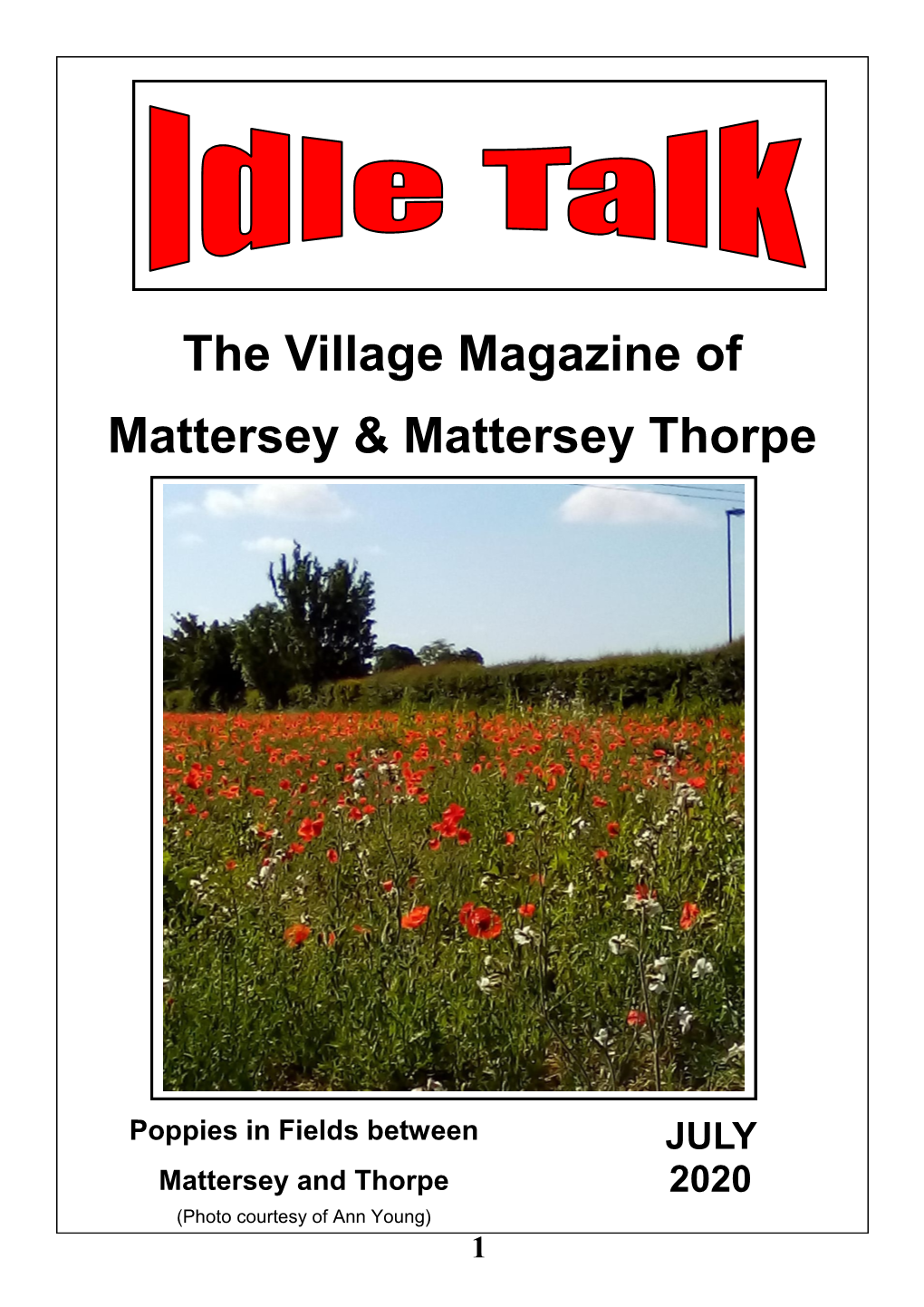 The Village Magazine of Mattersey & Mattersey Thorpe