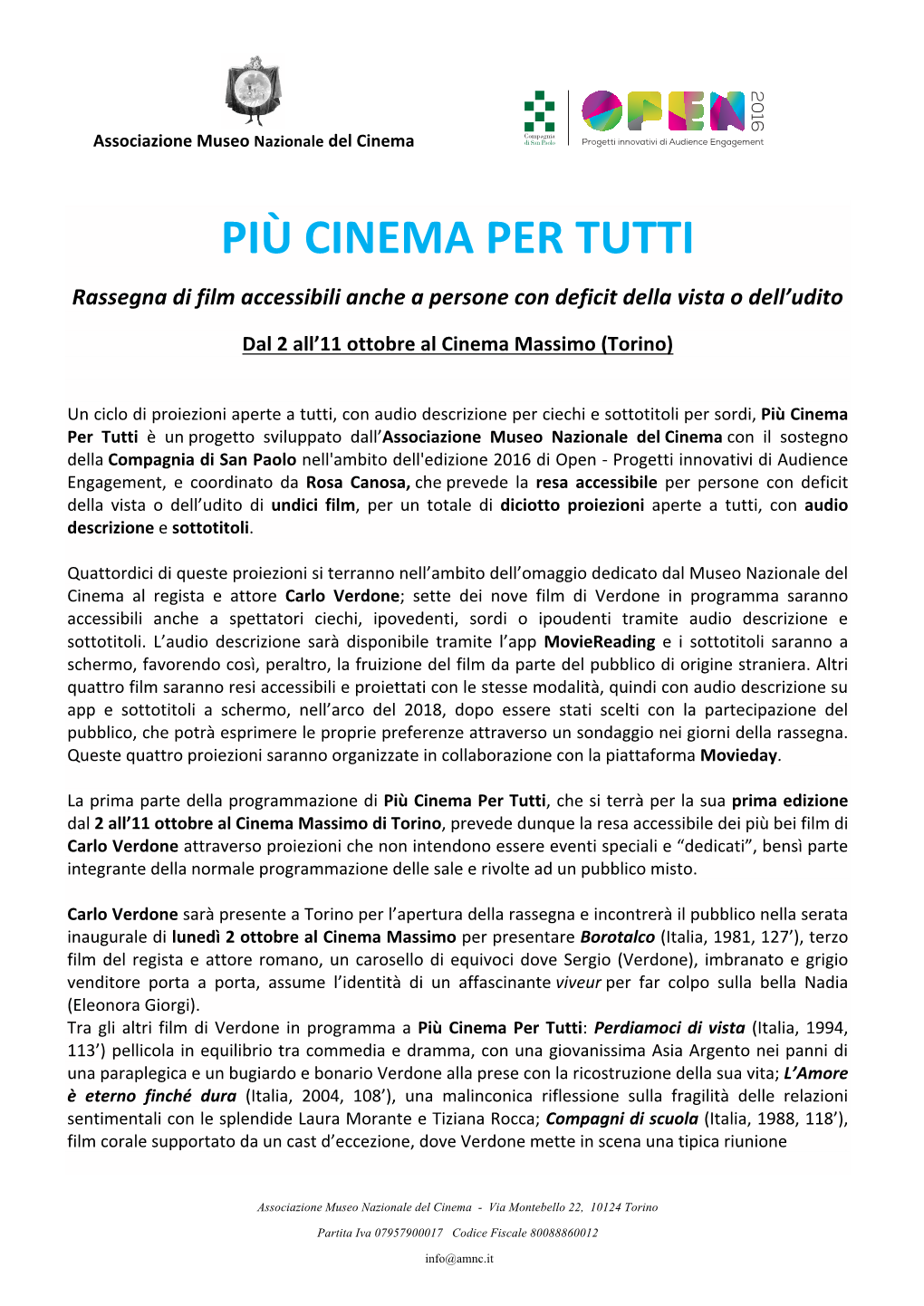 1 Cs PIU' CINEMA PER TUTTI