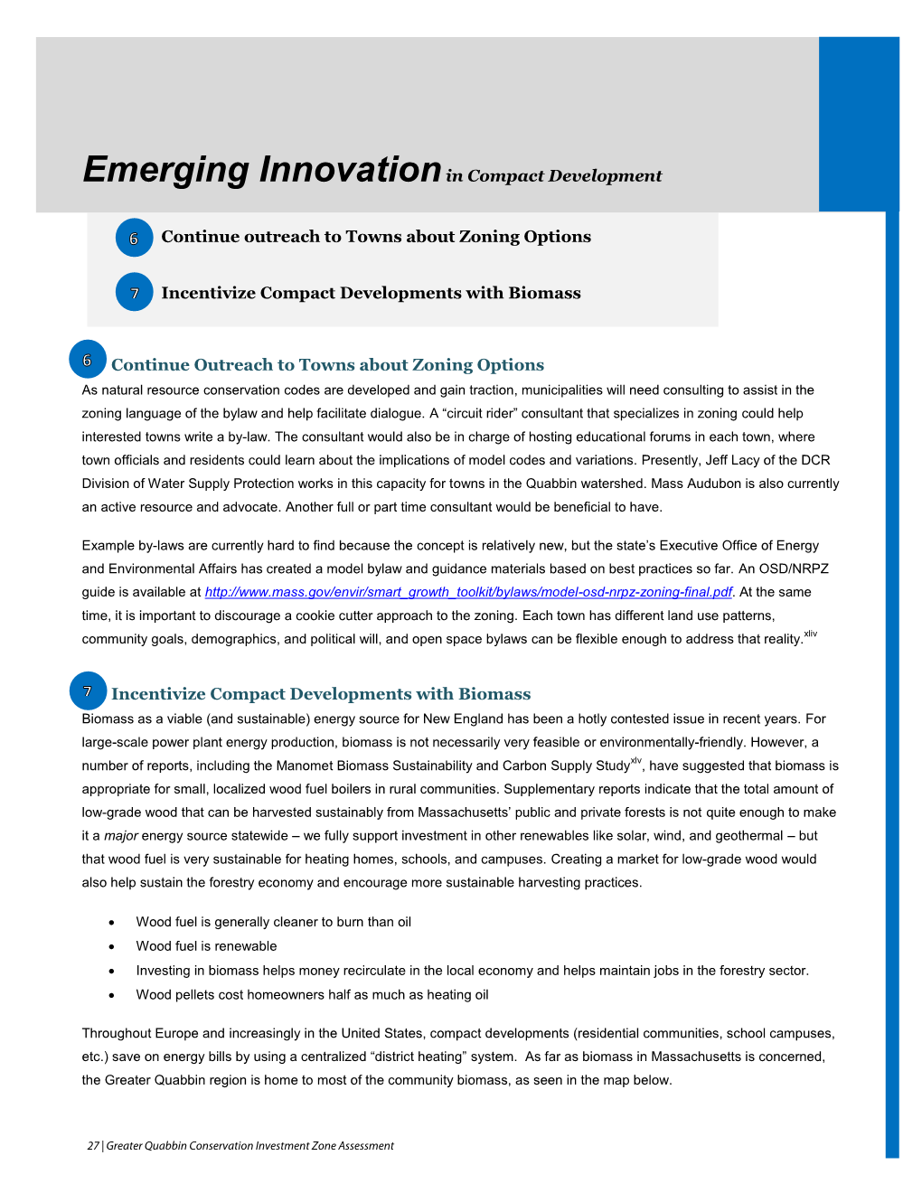 Emerging Innovationin Compact Development