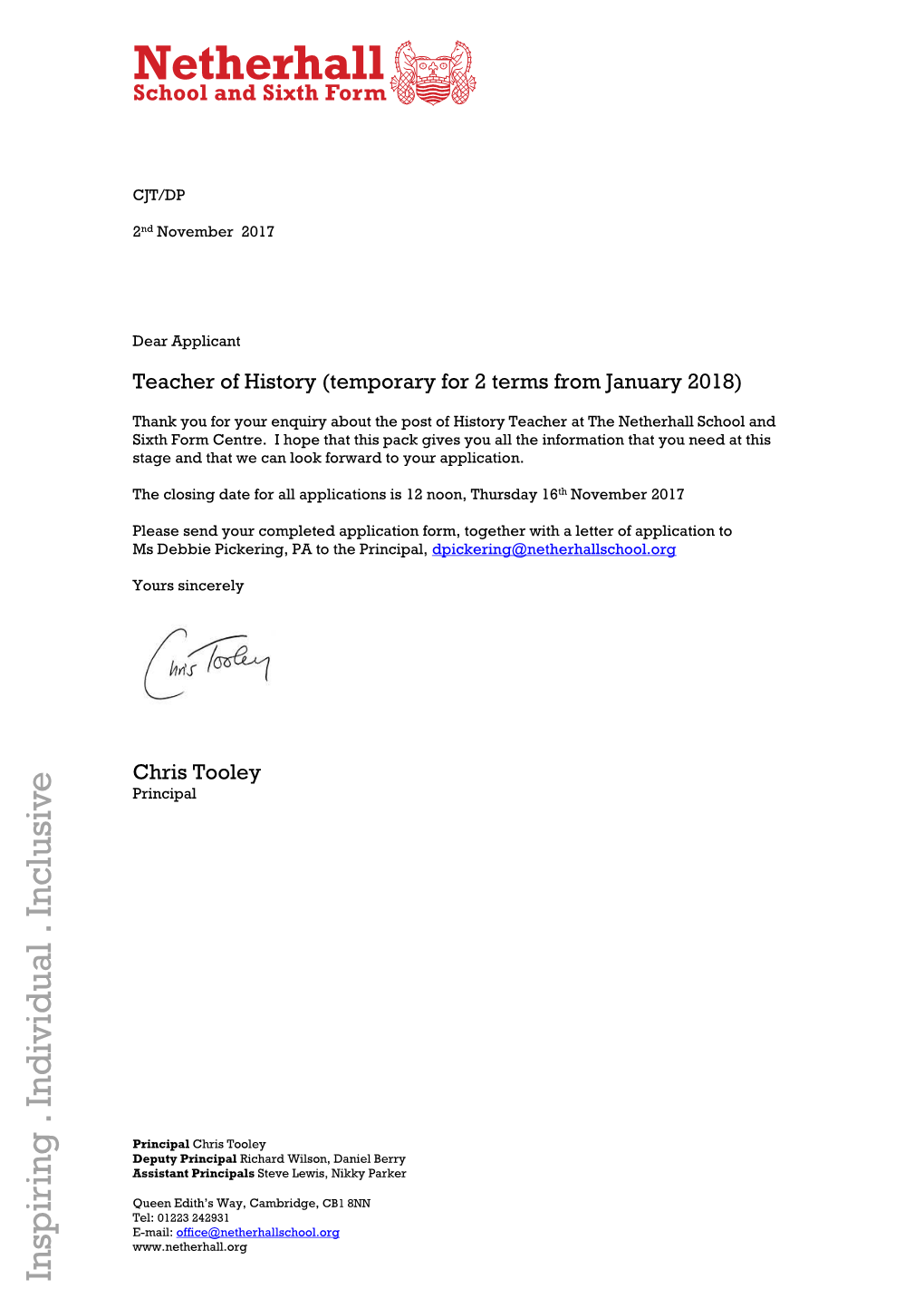 Netherhall School and Sixth Form