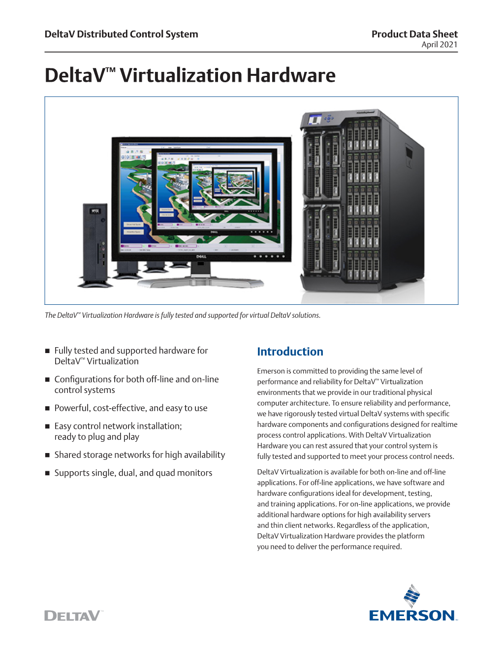 Deltav Virtualization Hardware