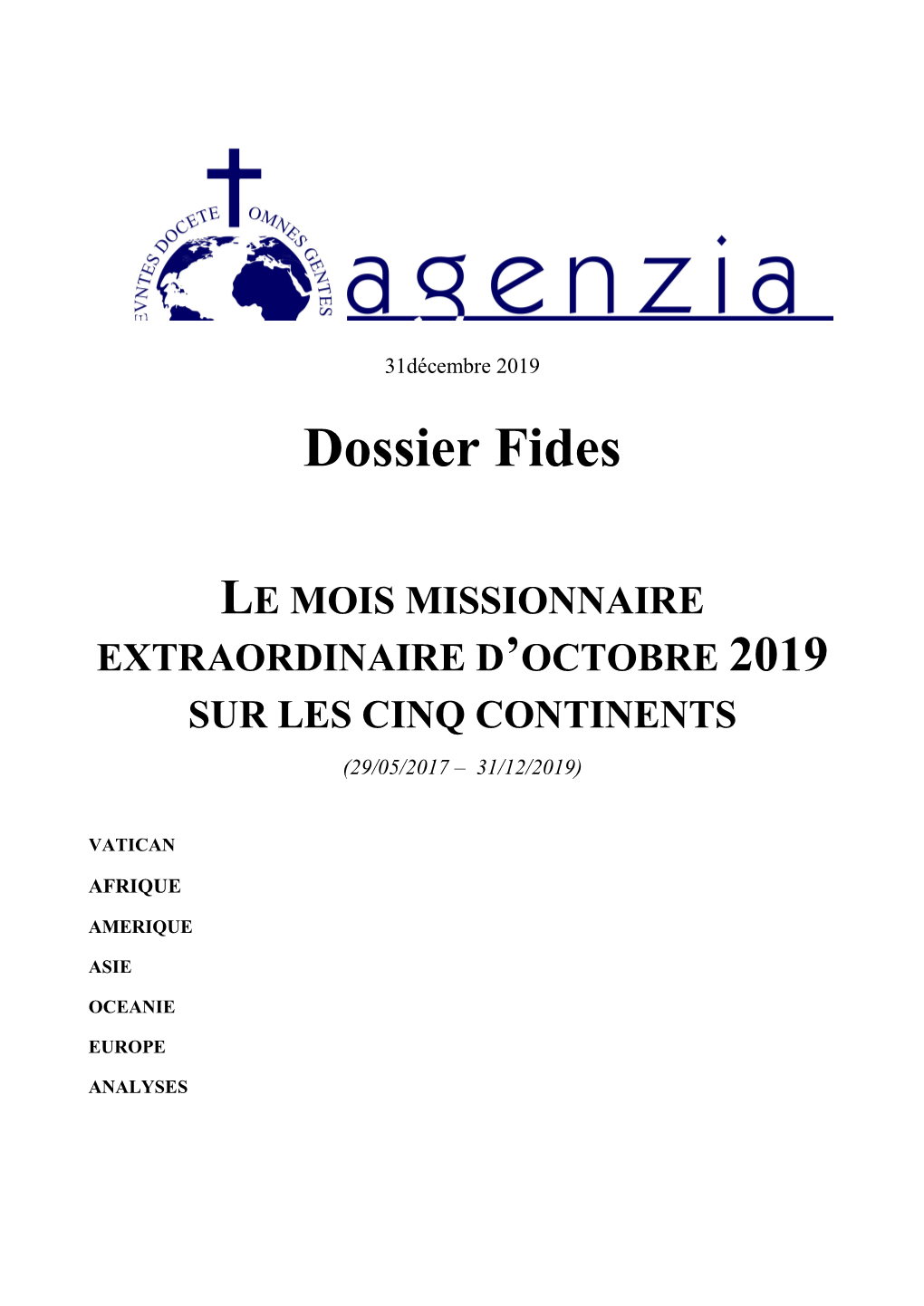 Dossier Fides