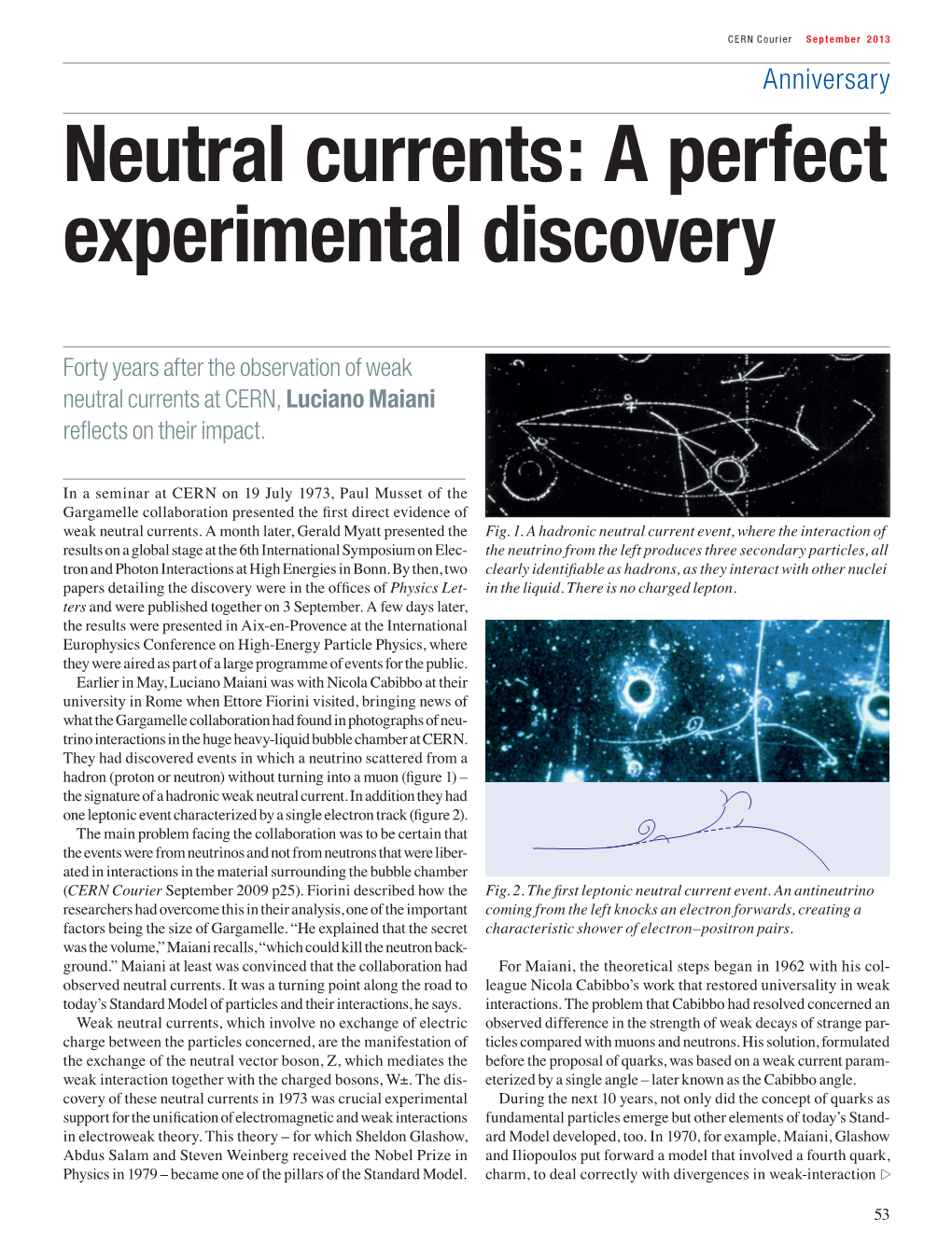 Neutral Currents: a Perfect Experimental Discovery